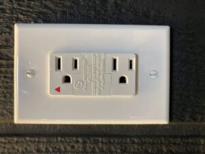 Installed Surge Outlet